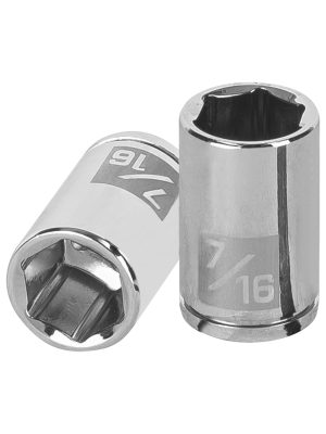 D-1414.jpg 13161 - Dado de 7/16', 6 puntas, cuadro 1/4', Truper