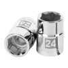 14971 - Dado de 24 mm, 6 puntas, cuadro 3/4', Truper