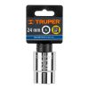 14971 - Dado de 24 mm, 6 puntas, cuadro 3/4', Truper
