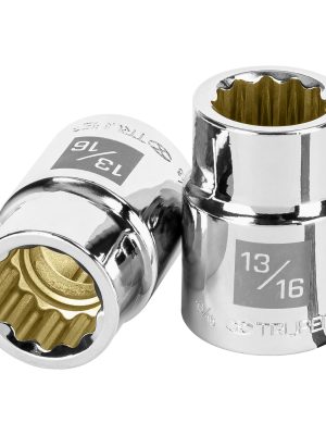 D-3426.jpg 13851 - Dado de 13/16', 12 puntas, cuadro 3/4', Truper