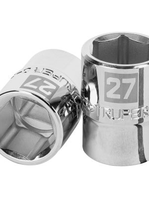 D-3427-M.jpg 14975 - Dado de 27 mm, 6 puntas, cuadro 3/4', Truper