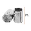 14977 - Dado de 28 mm, 6 puntas, cuadro 3/4', Truper