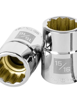 D-3430.jpg 13853 - Dado de 15/16', 12 puntas, cuadro 3/4', Truper