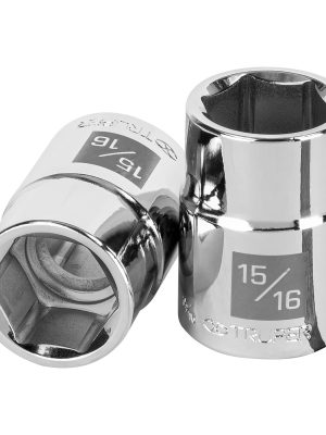 13823 - Dado de 15/16', 6 puntas, cuadro 3/4', Truper