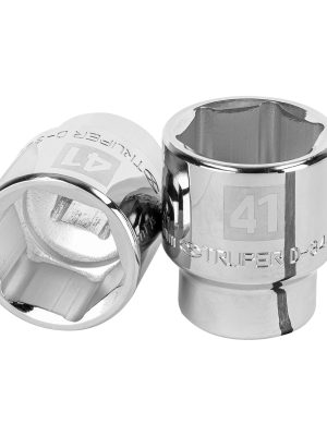 14993 - Dado de 41 mm, 6 puntas, cuadro 3/4', Truper