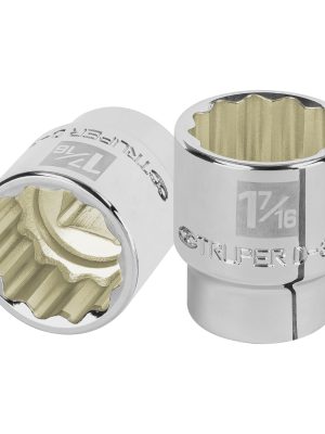 13861 - Dado de 1-7/16', 12 puntas, cuadro 3/4', Truper