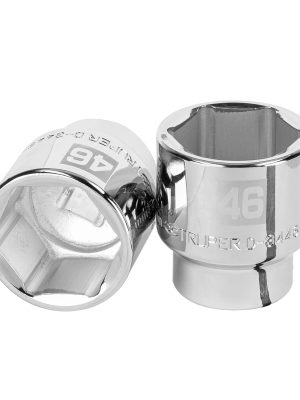 14995 - Dado de 46 mm, 6 puntas, cuadro 3/4', Truper