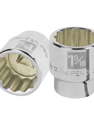 D-3450.jpg 13863 - Dado de 1-9/16', 12 puntas, cuadro 3/4', Truper