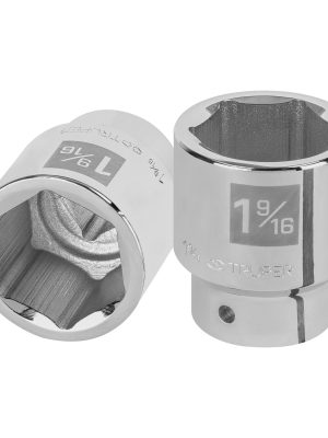 D-3450-H.jpg 13833 - Dado de 1-9/16', 6 puntas, cuadro 3/4', Truper