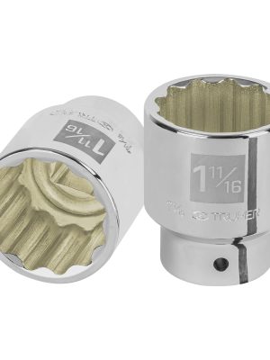 13865 - Dado de 1-11/16', 12 puntas, cuadro 3/4', Truper