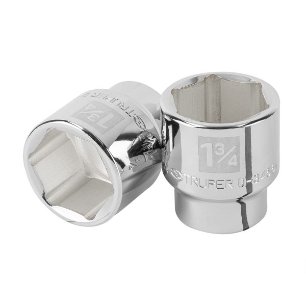 101018 - Dado de 1-3/4', 6 puntas, cuadro 3/4', Truper