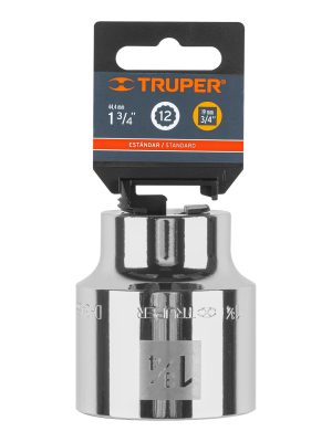 D-3456E1.jpg 13866 - Dado de 1-3/4', 12 puntas, cuadro 3/4', Truper