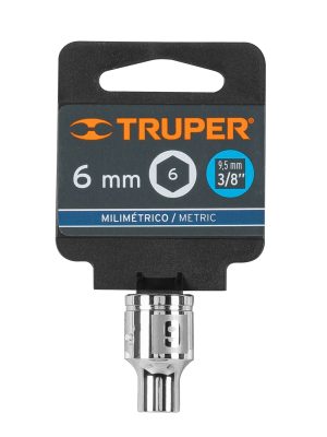 D-3806-HME1.jpg 13670 - Dado de 6 mm, 6 puntas, cuadro 3/8', Truper