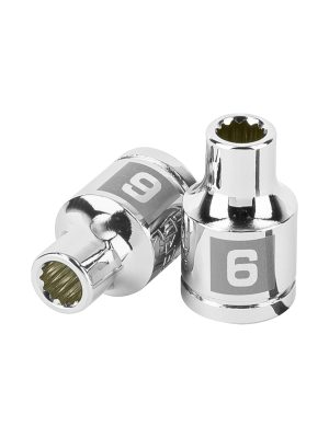 D-3806-M.jpg 100996 - Dado de 6 mm, 12 puntas, cuadro 3/8', Truper