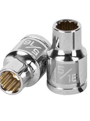 D-3810.jpg 13581 - Dado de 5/16', 12 puntas, cuadro 3/8', Truper