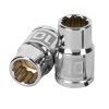 13630 - Dado de 10 mm, 12 puntas, cuadro 3/8', Truper