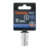 13675 - Dado de 11 mm, 6 puntas, cuadro 3/8', Truper