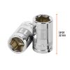 13675 - Dado de 11 mm, 6 puntas, cuadro 3/8', Truper
