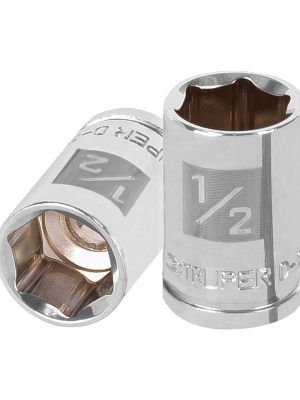 13609 - Dado de 1/2', 6 puntas, cuadro 3/8', Truper