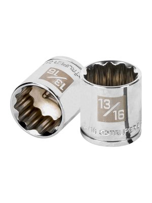 13589 - Dado de 13/16', 12 puntas, cuadro 3/8', Truper