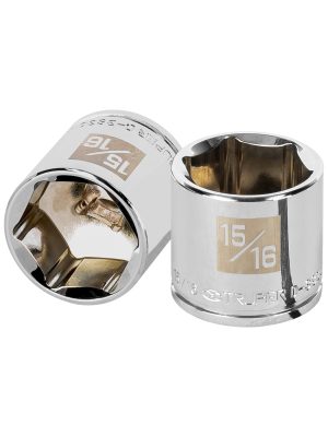 13616 - Dado de 15/16', 6 puntas, cuadro 3/8', Truper