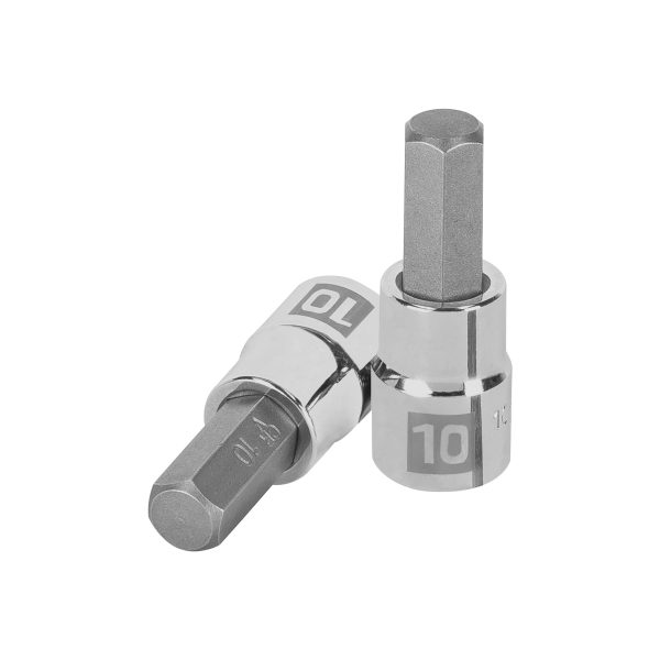 13490 - Dado punta hexagonal de 10 mm, cuadro 3/8', Truper