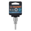 13487 - Dado punta hexagonal de 6 mm, cuadro 3/8', Truper