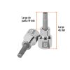 13487 - Dado punta hexagonal de 6 mm, cuadro 3/8', Truper