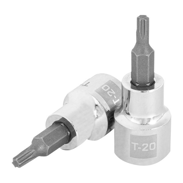 13570 - Dado punta torx T-20, cuadro 3/8', Truper