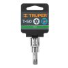13576 - Dado punta torx T-50, cuadro 3/8', Truper