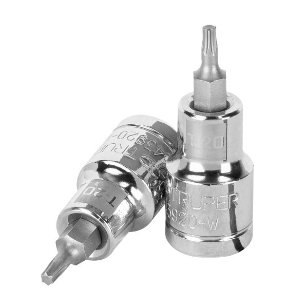13434 - Dado punta torx T-20, cuadro 1/2', Truper