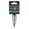 13436 - Dado punta torx T-30, cuadro 1/2', Truper