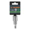 13438 - Dado punta torx T-45, cuadro 1/2', Truper