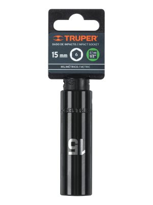 D-7315-MLE1.jpg 12427 - Dado largo cuadro 1/2' de impacto 6 puntas de 15 mm, Truper