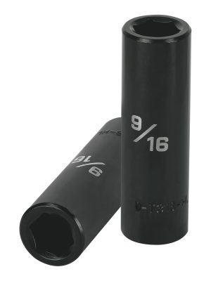 13389 - Dado largo impacto de 9/16', 6 puntas, cuadro 1/2', Truper