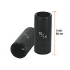 13395 - Dado largo impacto de 15/16', 6 puntas, cuadro 1/2', Truper