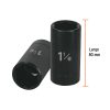 13401 - Dado largo impacto de 1-1/8', 6 puntas, cuadro 1/2', Truper