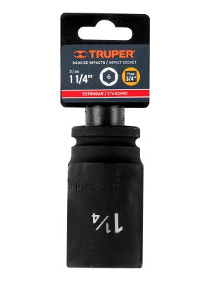 12438 - Dado largo de impacto de 1-1/4', 6 puntas, cuadro 3/4'