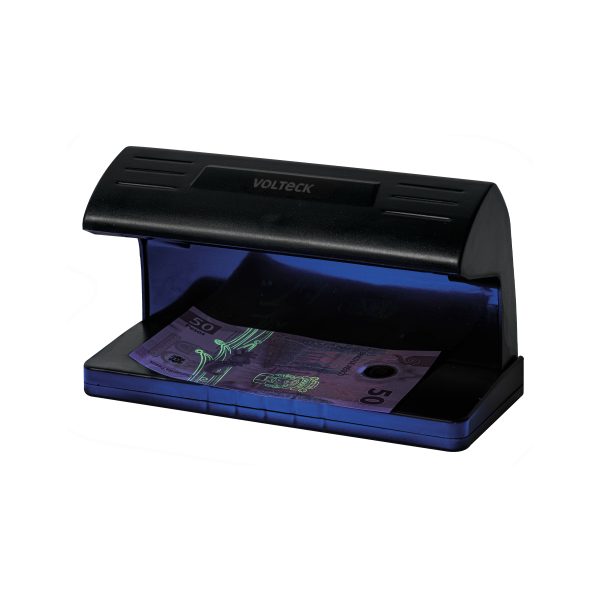 45675 - Detector de billetes falsos con doble lámpara, VOLTECK