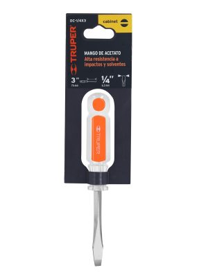 DC-1-4X3E1.jpg 14089 - Desarmador plano 1/4 x 3' barra cuadrada mango acetato