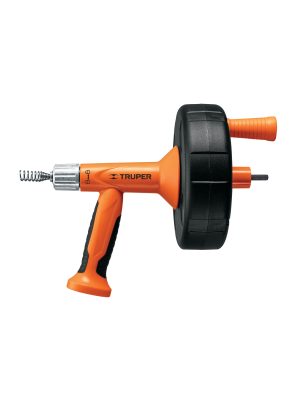 12280 - Destapacaños de 7.6 m para taladro, con mango, Truper