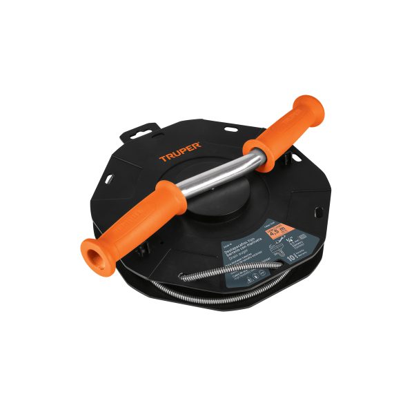 15149 - Destapacaños de 4.5 m tipo barreno con manivela, Truper