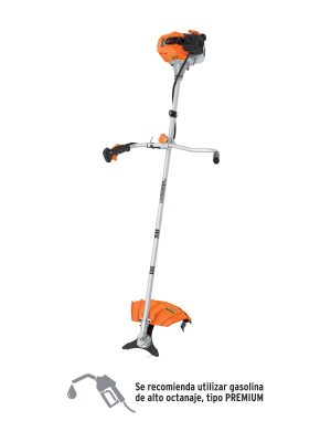 11029 - Desmalezadora a gasolina 33 cc mango tipo 'bici', 18' corte