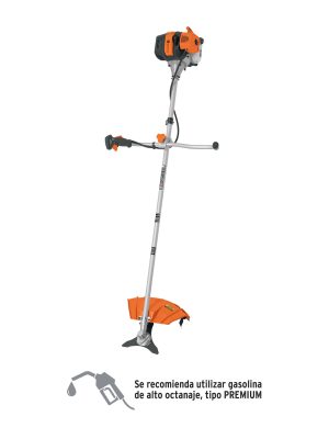 11031 - Desmalezadora a gasolina 43 cc mango 'bici', 18' corte