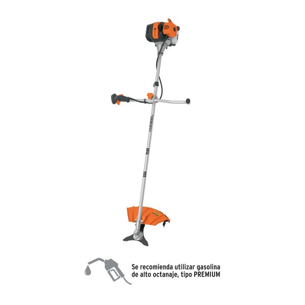 11031 - Desmalezadora a gasolina 43 cc mango 'bici', 18' corte