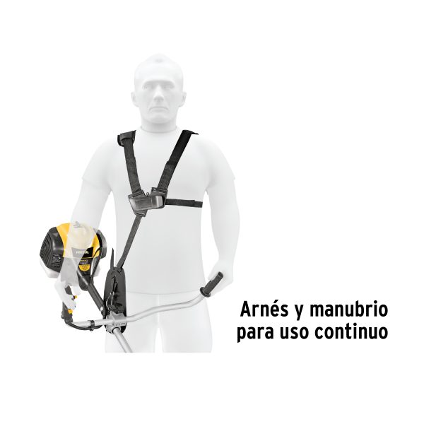 26104 - Desmalezadora a gasolina 52 cc mango tipo 'bici' , Pretul