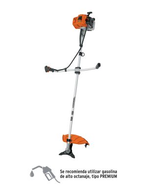 12671 - Desmalezadora a gasolina 63 cc mango tipo 'bici', 17' corte