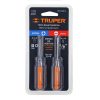 14199 - Dúo de mini desarmadores mango de acetato, Truper