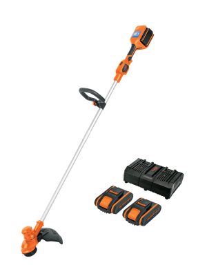 103243 - Desbrozadora inalámbrica 40V, 2 baterías 2Ah,1 carg.dual,PRO