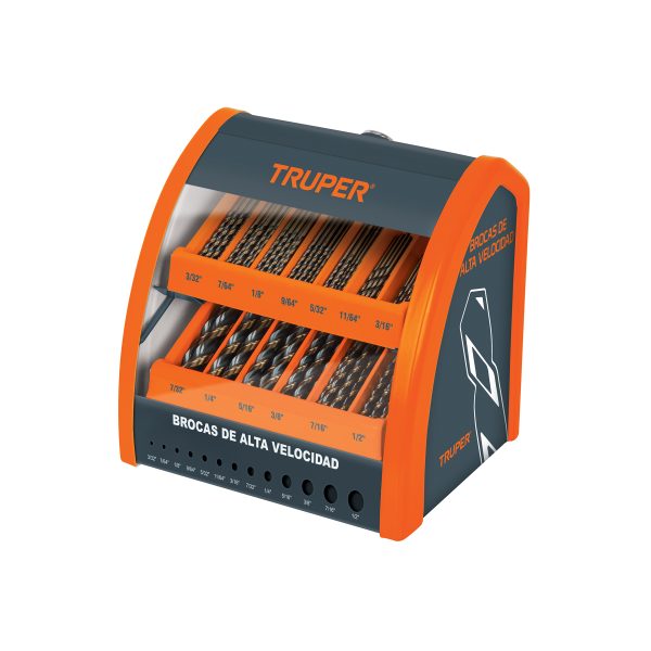 55957 - Despachador 13 compartimentos para brocas HSS con producto